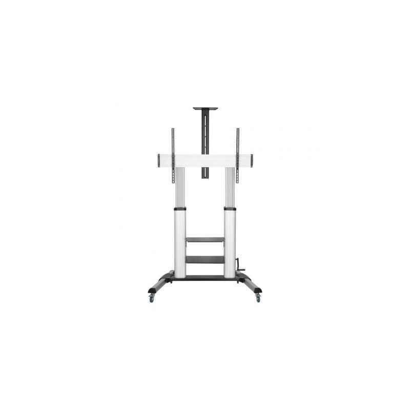 Soporte de Suelo Inclinable con Ruedas y Manivela Aisens FT100TE-125 para TV 60-100'- hasta 100kg