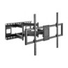 Soporte de Pared Giratorio- Inclinable- Nivelable Aisens WT120TSLE-163 para TV de 60-120'- hasta 120kg