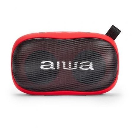 Altavoz con Bluetooth Aiwa BS-110RD- 10W- 2.0- Rojo