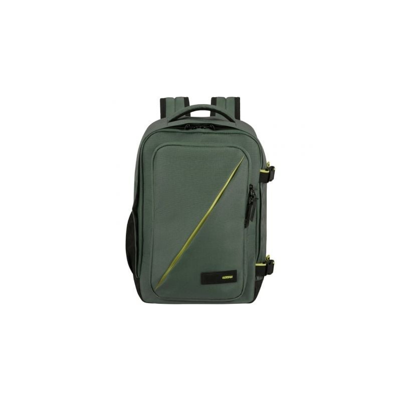 Mochila American Tourister Take2cabin S- Capacidad 24.2L- Verde