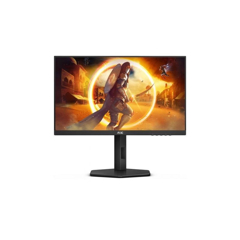 Monitor Gaming AOC 24G4X 23.8'- Full HD- 0.5ms- 180Hz- IPS- Multimedia- Regulable en altura- Negro