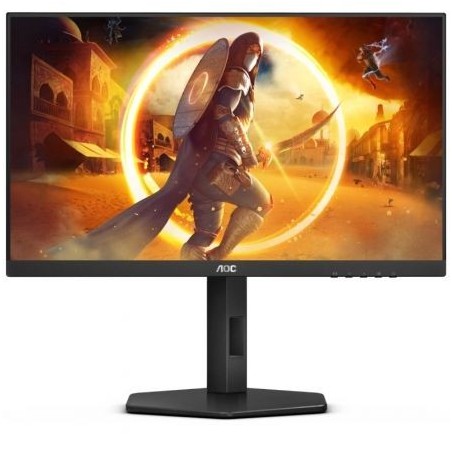 Monitor Gaming AOC 24G4X 23.8'- Full HD- 0.5ms- 180Hz- IPS- Multimedia- Regulable en altura- Negro