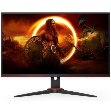 Monitor Gaming AOC 27G2SAE-BK 27'- Full HD- 1ms- 165Hz- VA- Multimedia- Negro y Rojo