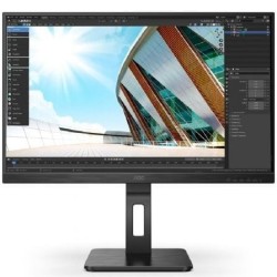 Monitor Profesional AOC 27P2Q 27'- Full HD- Multimedia- Regulable en altura- Negro