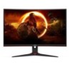Monitor Gaming Curvo AOC C27G2ZE-BK 27'- Full HD- 1ms- 240Hz- VA- Negro y Rojo