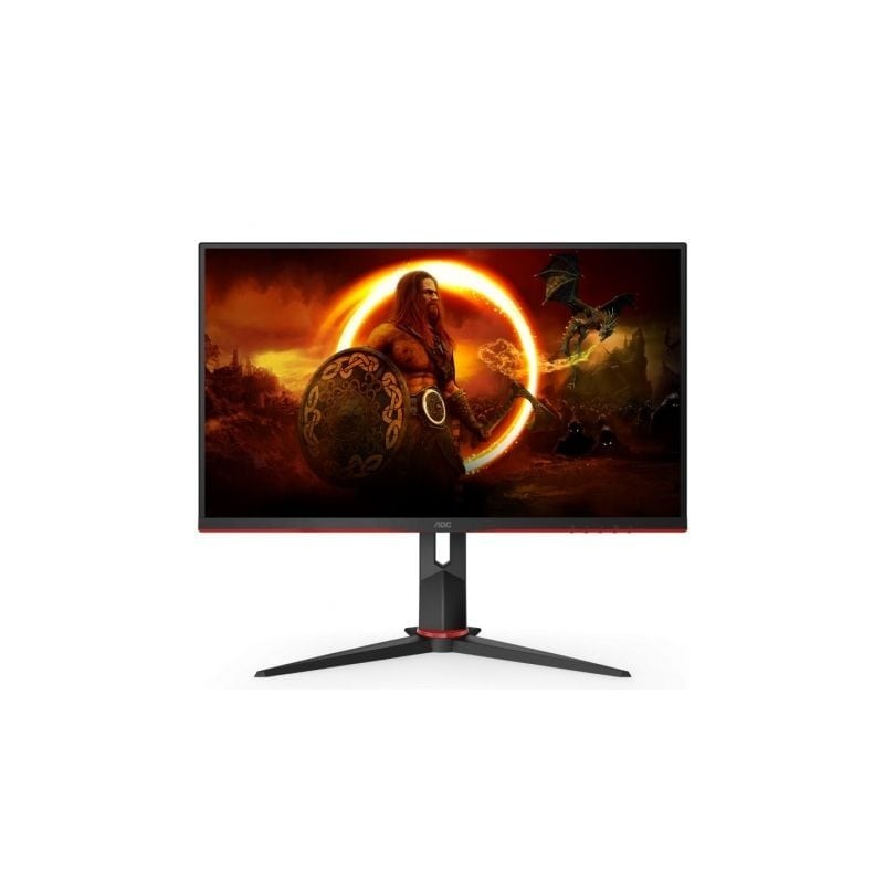 Monitor Gaming AOC Q27G2S-EU 27'- QHD- 1ms- 165Hz- IPS- Regulable en altura- Negro y Rojo