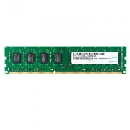 Memoria RAM Apacer 8GB- DDR3- 1600MHz- 1.5V- CL11- DIMM