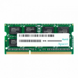 Memoria RAM Apacer 8GB- DDR3L- 1600MHz- 1.35V- CL11- SODIMM