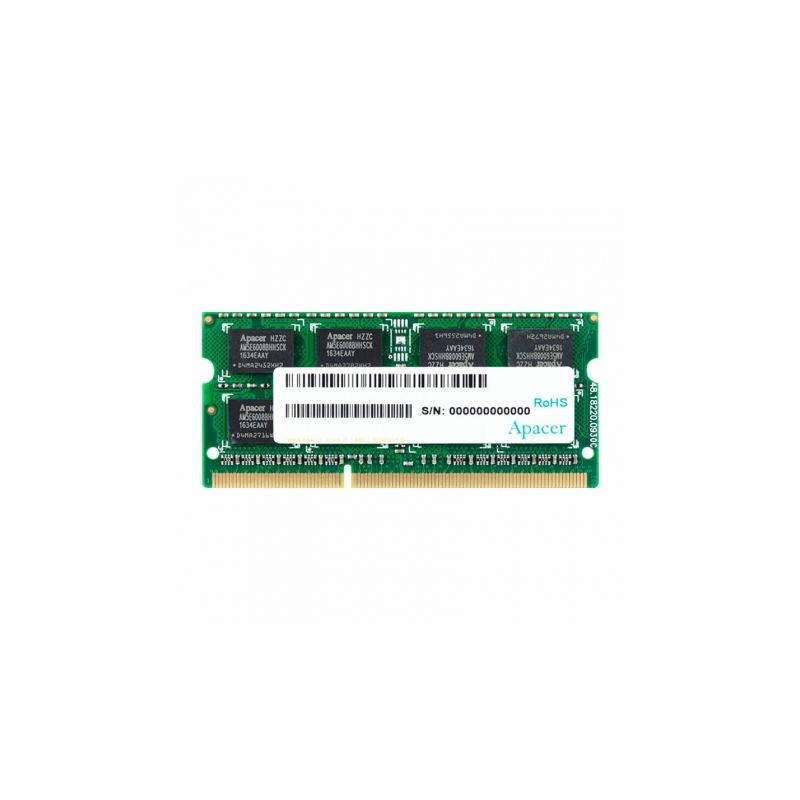 Memoria RAM Apacer 8GB- DDR3L- 1600MHz- 1.35V- CL11- SODIMM