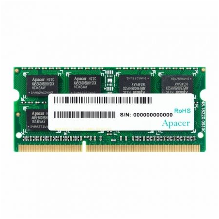 Memoria RAM Apacer 8GB- DDR3L- 1600MHz- 1.35V- CL11- SODIMM