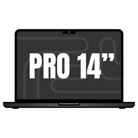 Apple Macbook Pro 14'- M4 Pro 12-Core CPU- 24Gb- 512Gb SSD- 16-Core GPU- Negro Espacial