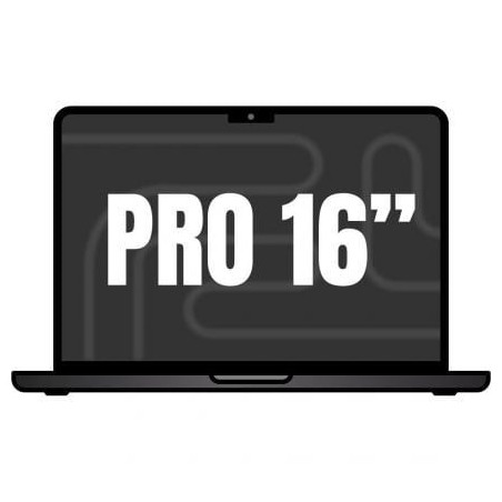 Apple Macbook Pro 16'- M4 Max 14-Core CPU- 36Gb- 1Tb SSD- 32-Core GPU- Negro Espacial