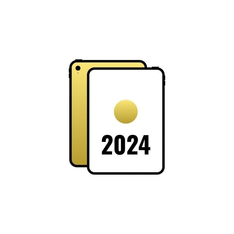 Apple iPad 10.9 2024 10th Wifi- A14 Bionic- 64GB- Amarillo - MCM94TY-A