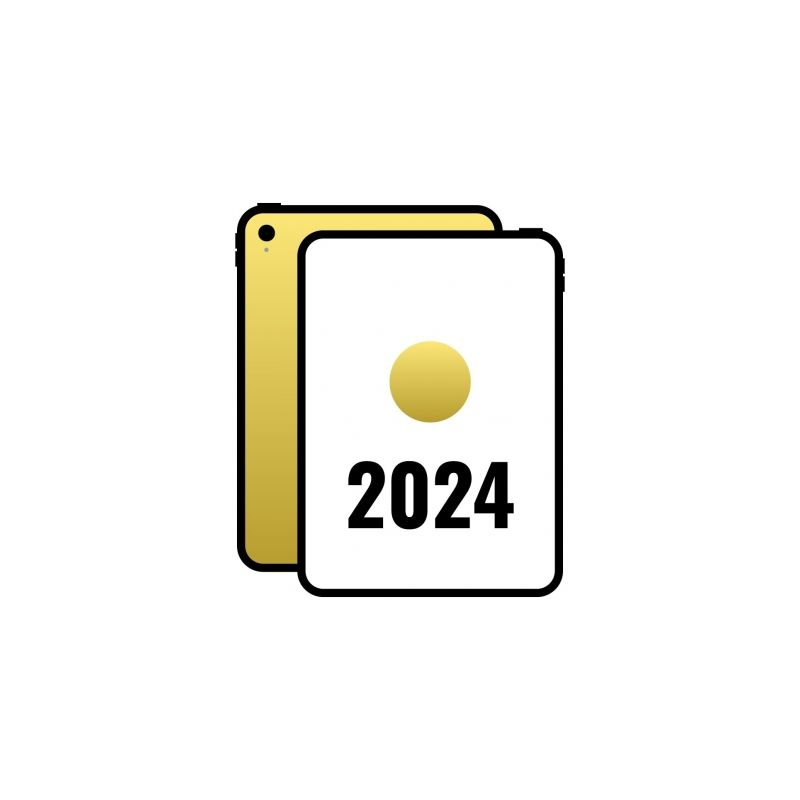 Apple iPad 10.9 2024 10th Wifi- A14 Bionic- 256GB- Amarillo - MCMG4TY-A