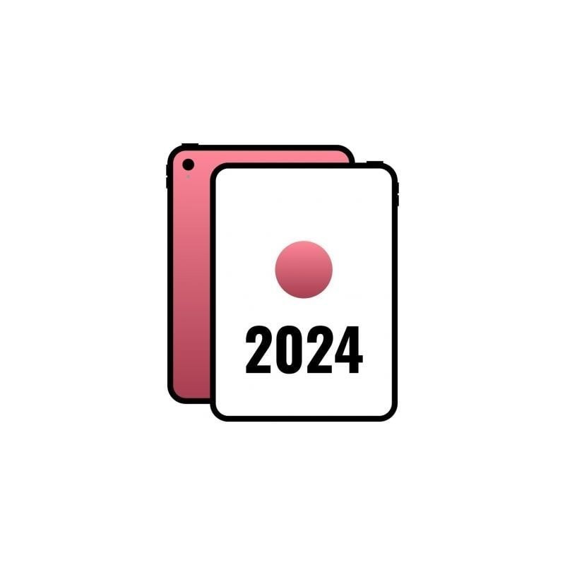 Apple iPad 10.9 2024 10th Wifi- A14 Bionic- 256GB- Rosa- MCMH4TY-A