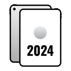 Apple iPad 10.9 2024 10th Wifi Cell- 5G- A14 Bionic- 256GB- Plata - MCMN4TY-A