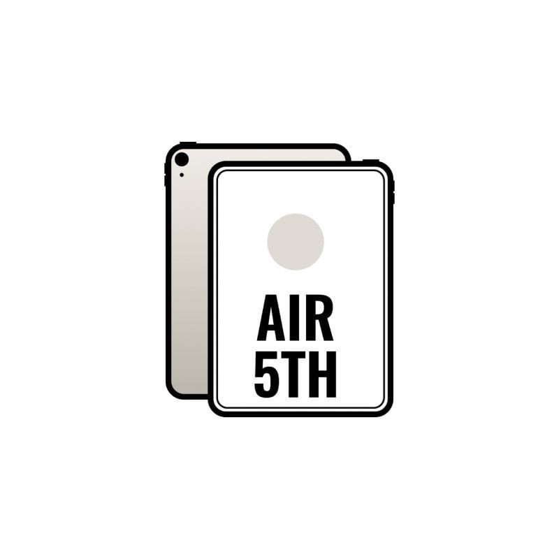 Apple iPad Air 10.9 5th Wi-Fi- M1- 64GB- Blanco Estrella