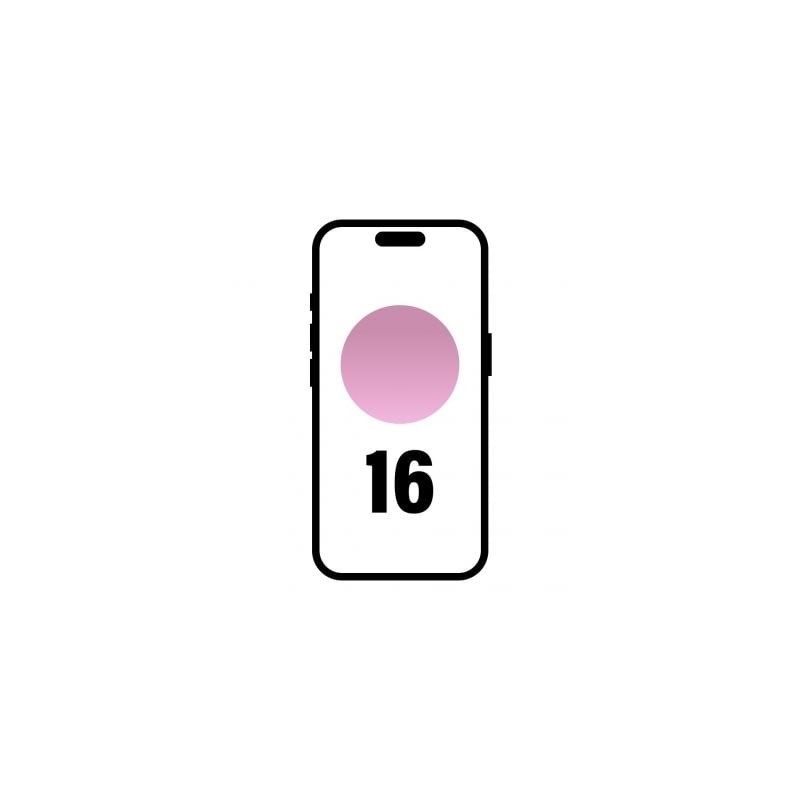 Smartphone Apple iPhone 16 128GB- 6.1'- 5G- Rosa