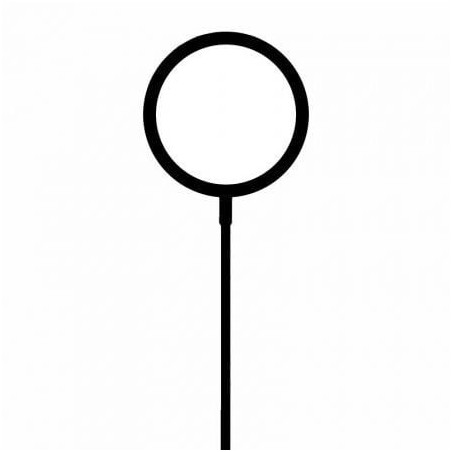 Cargador Inalámbrico Apple MagSafe MHXH3ZM-A- 15W