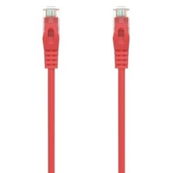Cable de Red RJ45 AWG24 UTP Aisens A145-0557 Cat.6A- LSZH- 30cm- Rojo