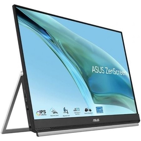 Monitor Portátil Asus ZenScreen MB249C 23.8'- Full HD- Multimedia- Regulable en Altura- Negro