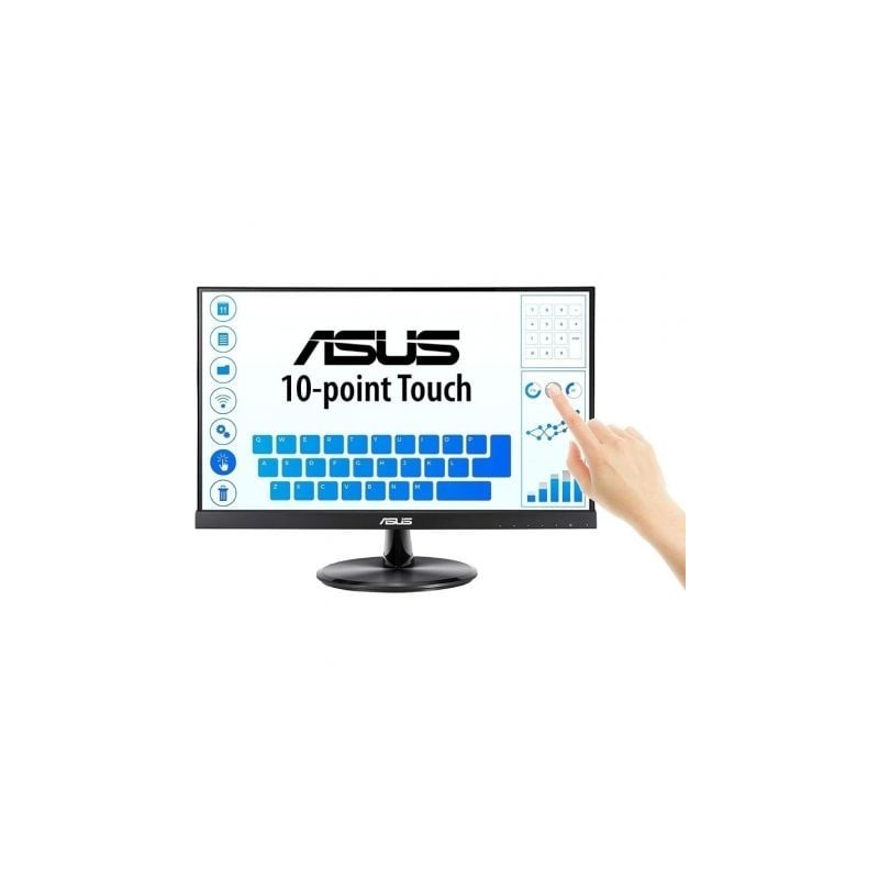 Monitor Profesional Táctil Asus VT229H 21.5'- Full HD- Multimedia- Negro