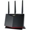 Router Gaming Inalámbrico Asus RT-AX86U Pro- WiFi 6- 5700Mbps- 2.4GHz 5GHz- 3 Antenas- WiFi 802.11ax-ac-n-a- - n-b-g