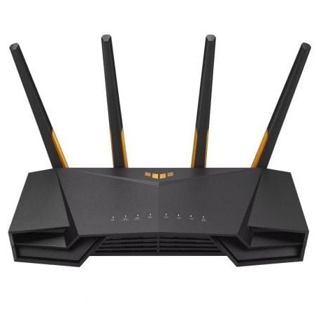 Router Gaming Inalámbrico Asus TUF AX4200- WiFi 6- 4200Mbps- 2.4GHz 5GHz- 4 Antenas- WiFi 802.11ax-ac-n-a- - n-b-g