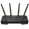 Router Gaming Inalámbrico Asus TUF AX4200- WiFi 6- 4200Mbps- 2.4GHz 5GHz- 4 Antenas- WiFi 802.11ax-ac-n-a- - n-b-g