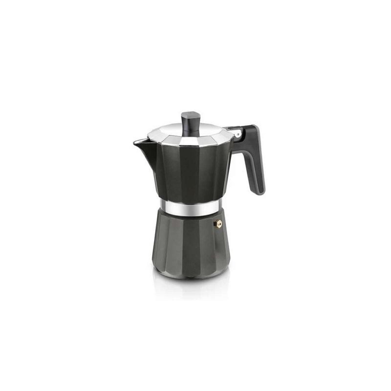 Cafetera Italiana Bra Perfecta A170487- 12 Tazas- Negra