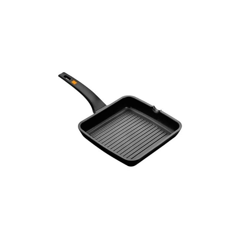 Grill Bra Efficient A271422- Ø22cm- Aluminio Fundido- Apto para Inducción
