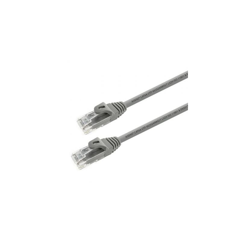 Cable de Red RJ45 UTP Aisens A145-0331 Cat.6A- 15m- Gris
