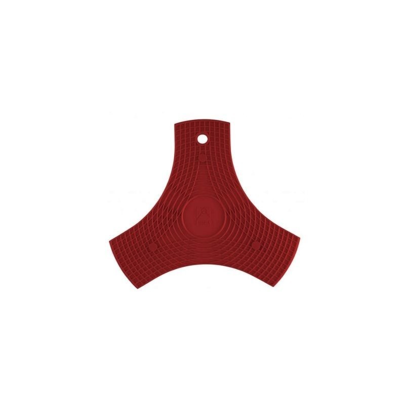 BRA SAFE ROJO - SILICONA ALTA CALIDAD - 3 FUNCIONES (SALVAMANTELES IMANTADO - MANOPLA - PROTECTOR DE SARTENES) - RESISTE HAST