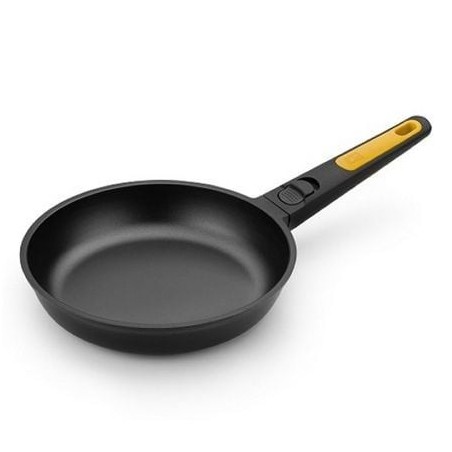 SARTÉN FAST CLICK BRA 481228 - Ø28CM - ESPESOR 5.5MM - ALUMINIO FUNDIDO INDEFORMABLE - TEFLÓN ANTIADHERENTE - MANGO DESMONTAB