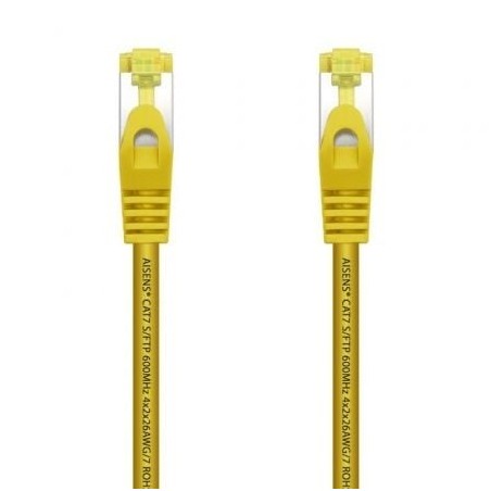 Cable de Red RJ45 SFTP Aisens A146-0472 Cat.7- 25cm- Amarillo