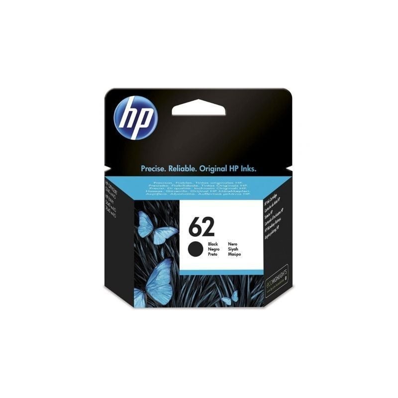 Cartucho de Tinta Original HP nº62- Negro