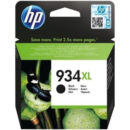 Cartucho de Tinta Original HP nº934 XL Alta Capacidad- Negro