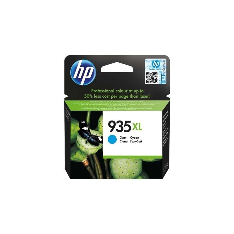 Cartucho de Tinta Original HP nº935 XL Alta Capacidad- Cian