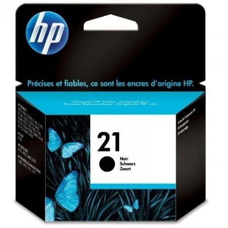 Cartucho de Tinta Original HP nº21- Negro