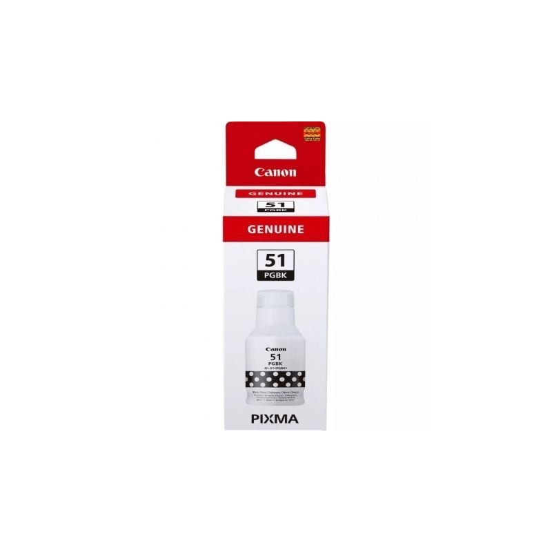 Botella de Tinta Original Canon GI-51- Negra