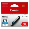 Cartucho de Tinta Original Canon CLI-571CXL Alta Capacidad- Cian