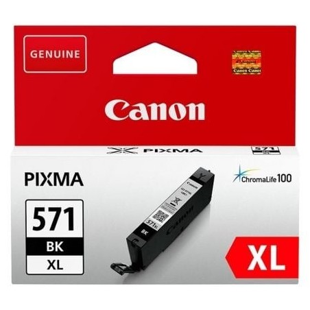 Cartucho de Tinta Original Canon CLI-571XL Alta Capacidad- Negro
