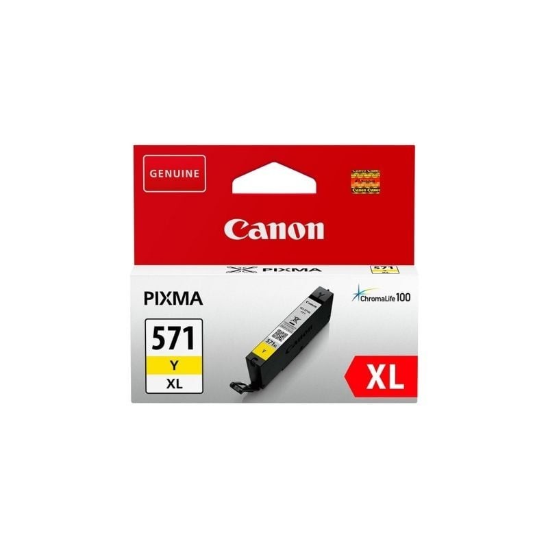 Cartucho de Tinta Original Canon CLI-571YXL Alta Capacidad- Amarillo