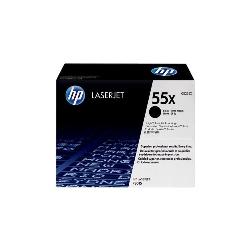 Tóner Original HP nº55X XL Alta Capacidad- Negro