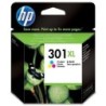 Cartucho de Tinta Original HP nº301 XL Alta Capacidad- Tricolor