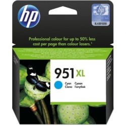 Cartucho de Tinta Original HP nº951 XL Alta Capacidad- Cian