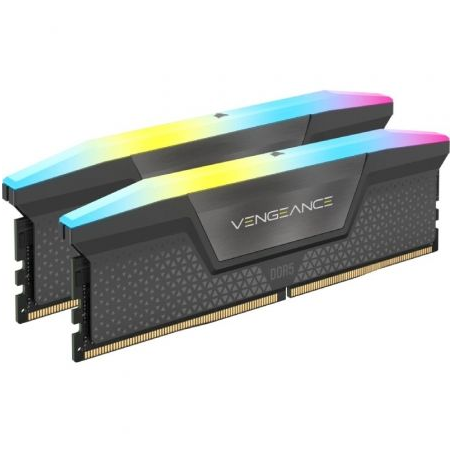 Memoria RAM Corsair Vengeance RGB 2 x 16GB- DDR5- 6000MHz- 1.35V- CL36- DIMM