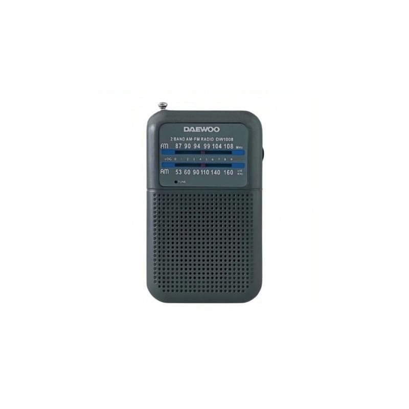 Radio Portátil Daewoo DW1008- Gris