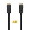 Cable DisplayPort 1.2 4K Aisens A124-0455- DisplayPort Macho - DisplayPort Macho- 1m- Negro