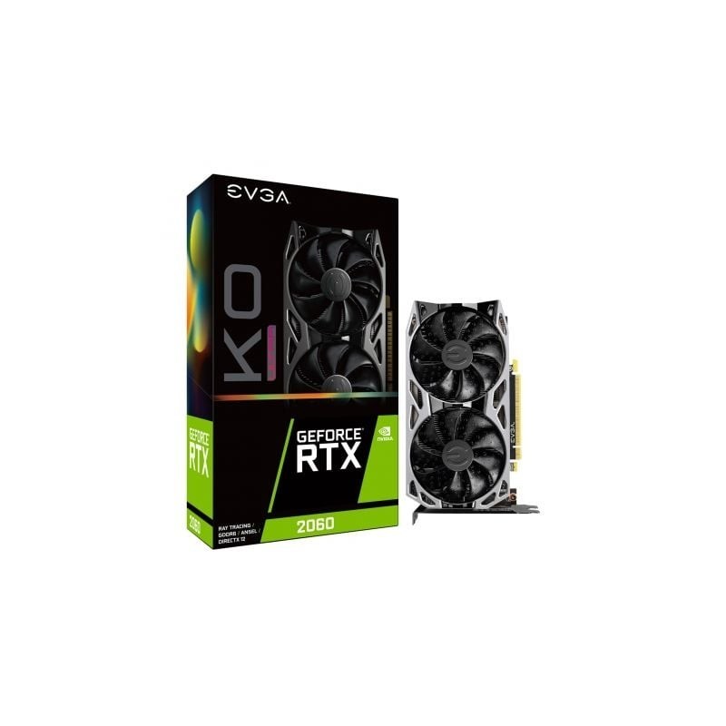 Tarjeta Gráfica EVGA GeForce RTX 2060 KO ULTRA GAMING- 6GB GDDR6